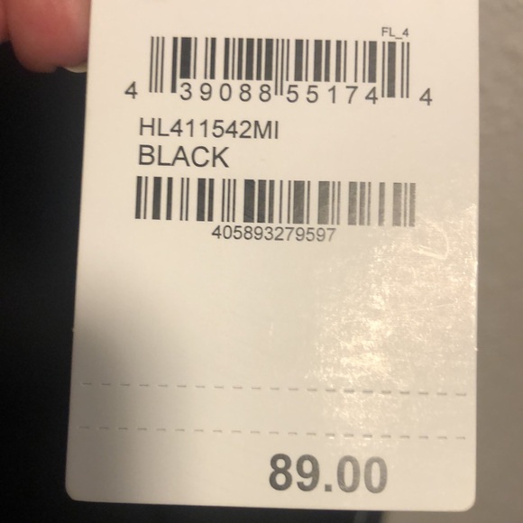 CHELSEA 28 Medium Size Dress N.W.T. Solid Black Short Sleeve - Picture 7 of 7